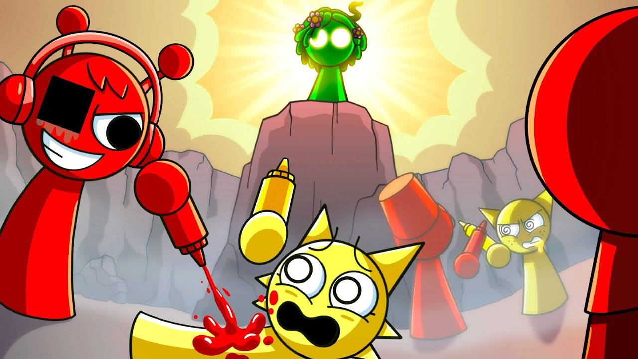 СПРАНКИ: ВОЙНА ПРИПРАВ - GameToons | SPRUNKI: WAR of the CONDIMENTS на русском | fReelaN SHOW