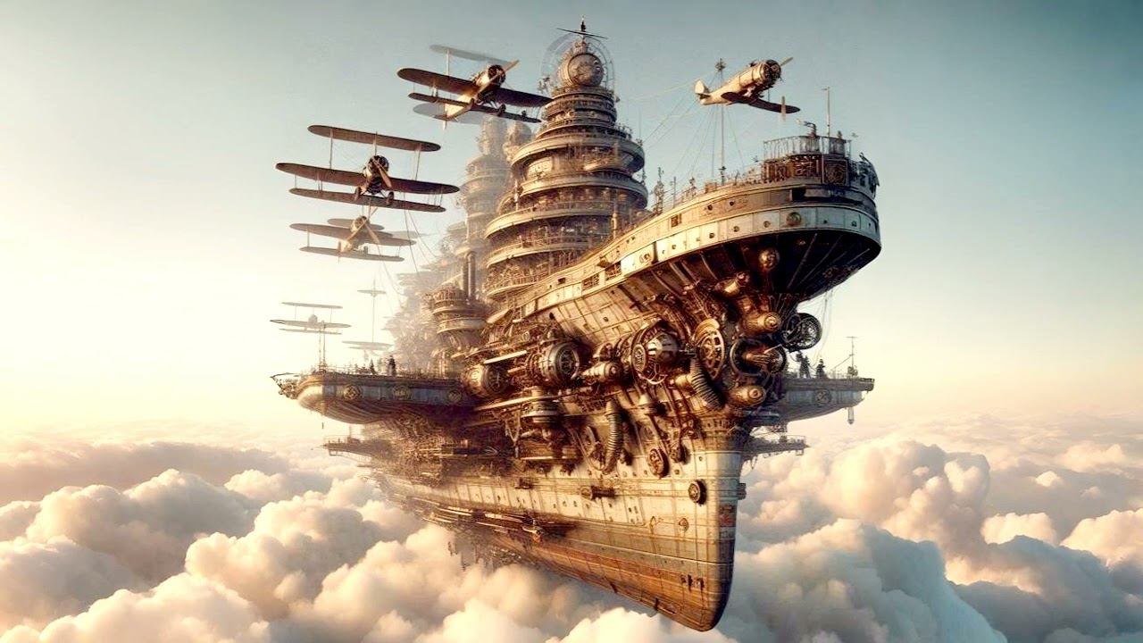 СТАЛЬНОЙ БАСТИОН ⚙️ /// АУДИОКНИГА ПОЛНОСТЬЮ ///  БОЕВАЯ #ФАНТАСТИКА #ТЕХНОФЭНТЕЗИ #ПАРОПАНК