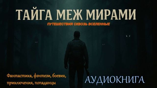 Аудиокнига | Фантастика, фэнтези, боевик, приключения, попаданцы. "Тайга меж мирами"