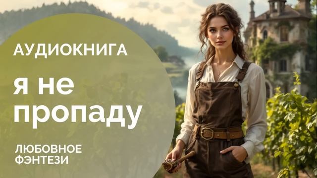 АУДИОКНИГА Я НЕ ПРОПАДУ : Строим бизнес с нуля Бытовое фэнтези, Попаданка, Любовное фэнтези