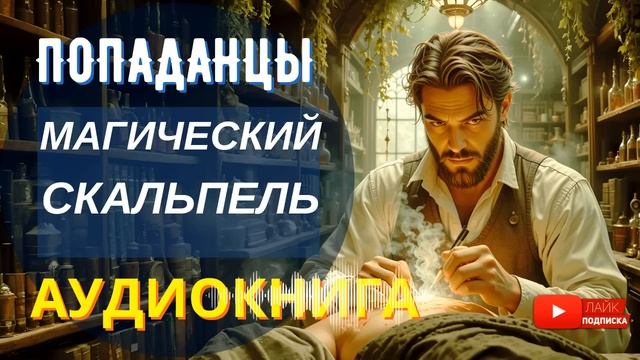 АУДИОКНИГА ПОЛНОСТЬЮ ⚕️✨ МАГИЧЕСКИЙ СКАЛЬПЕЛЬ: Искры Дара /// #Попаданцы, городское фэнтези