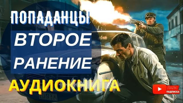 АУДИОКНИГА ПОЛНОСТЬЮ  ВТОРОЕ РАНЕНИЕ: Снова участковый  // #Попаданцы, #боевик, ссср, #криминал