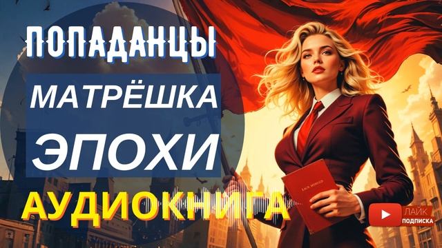 АУДИОКНИГА ПОЛНОСТЬЮ МАТРЁШКА ЭПОХИ: Топ-менеджер в Застое /// #Попаданцы , назад в ссср