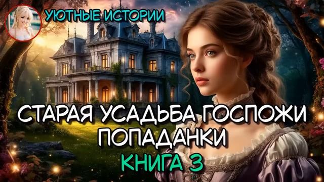 СТАРАЯ УСАДЬБА ГОСПОЖИ ПОПАДАНКИ КНИГА 3  РОМАНТИЧЕСКОЕ ФЭНТЕЗИ ПОПАДАНКА, РОМАНТИКА, ВОЛШЕБНИЦА