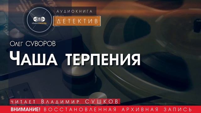 Чаша терпения - Олег СУВОРОВ (читает Владимир СУШКОВ) |ДЕТЕКТИВ аудиокниги слушать бесплатно онлайн