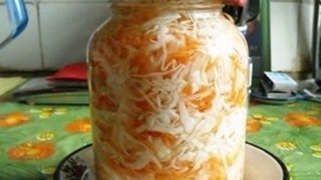 Быстрая засолка капусты в банке