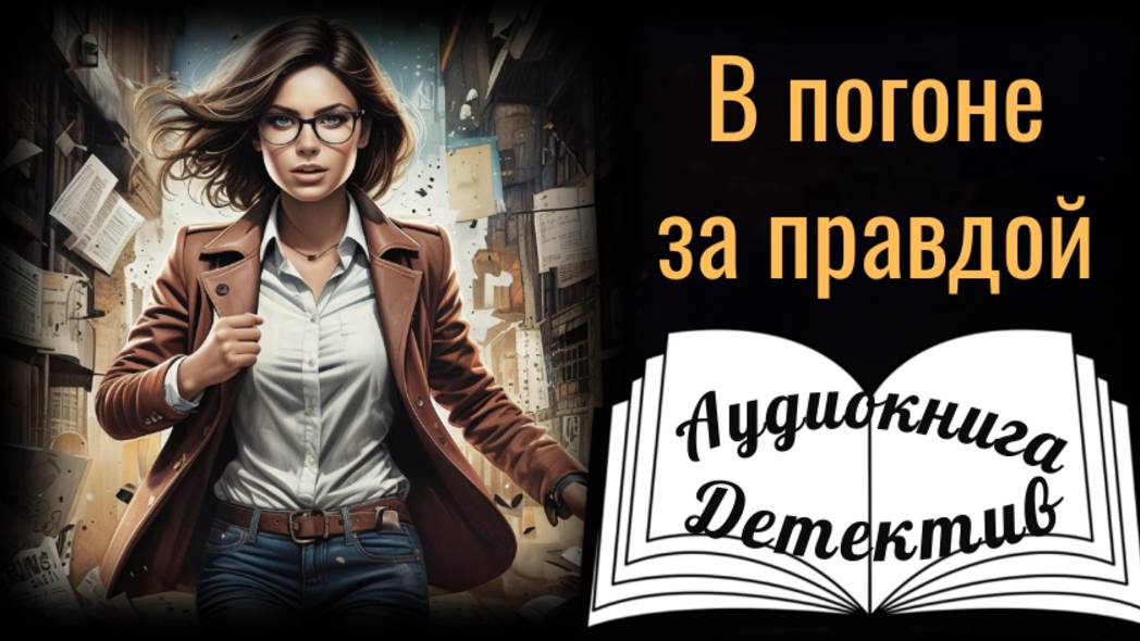 Аудиодетектив «В погоне за правдой» Сюжет, погружающий в мир опасностей и неожиданностей!