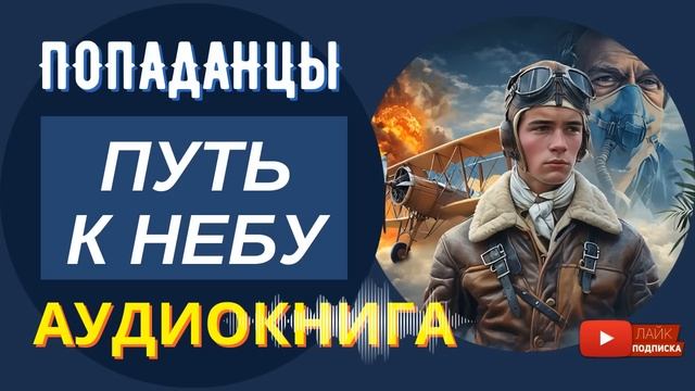 АУДИОКНИГА // Путь к небу: Военный летчик попадает в 19 век / Попаданцы, альтернативная история