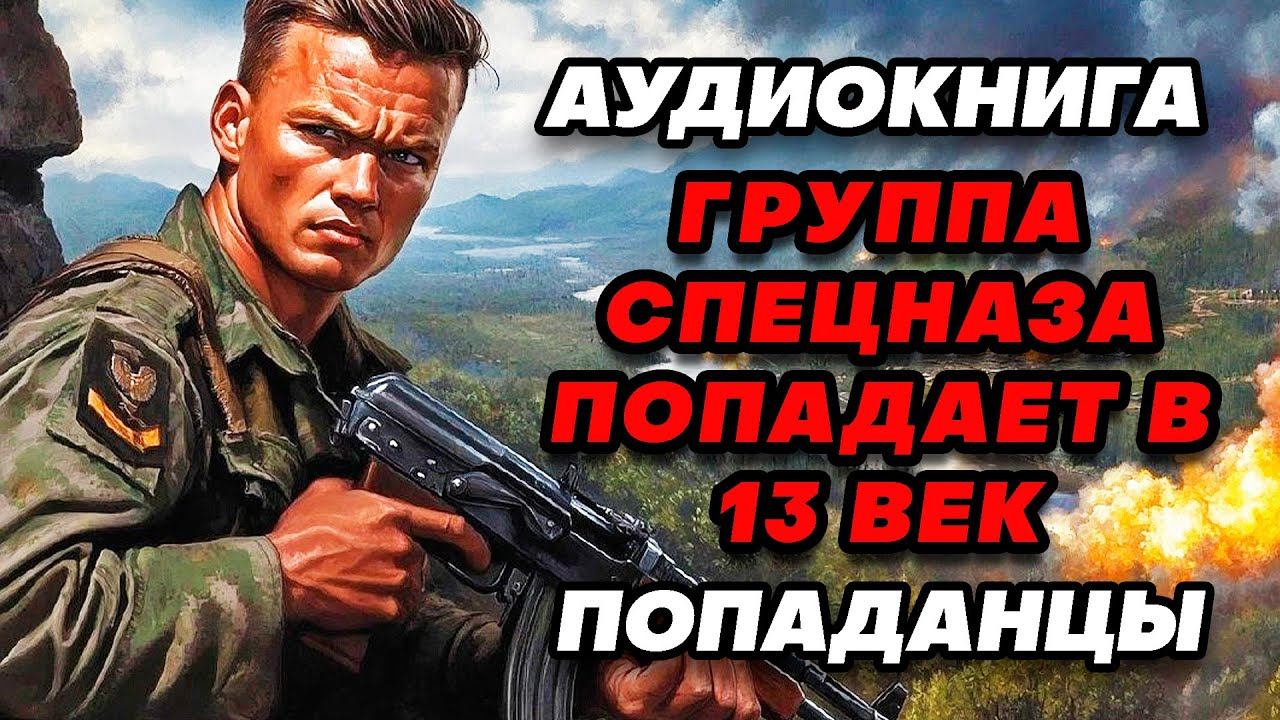 Аудиокнига ПОПАДАНЦЫ: ГРУППА СПЕЦНАЗА ПОПАДАЕТ В 13 ВЕК