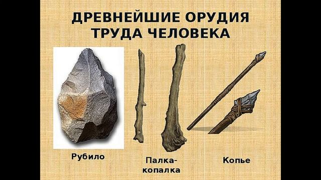История древнего мира 5 класс §1 Древнейшие люди