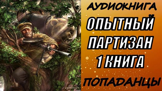 АУДИОКНИГА. ПОПАДАНЦЫ "ОПЫТНЫЙ ПАРТИЗАН" 1 КНИГА