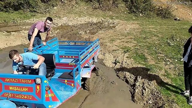 НА Мотоблоке по Бездорожью.