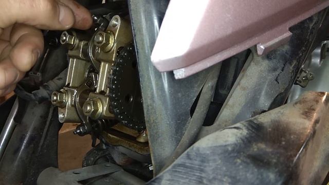 Honda dio 62 Cesta регулировка клапанов,замена масла