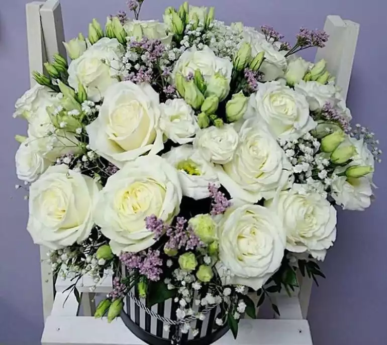 Магазин цветов Белая роза фото - доставка цветов и букетов
