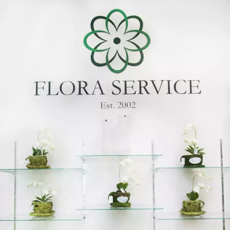 Магазин цветов FLORA SERVICE фото - доставка цветов и букетов