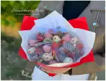 Магазин цветов Клубника в шоколаде фото - доставка цветов и букетов